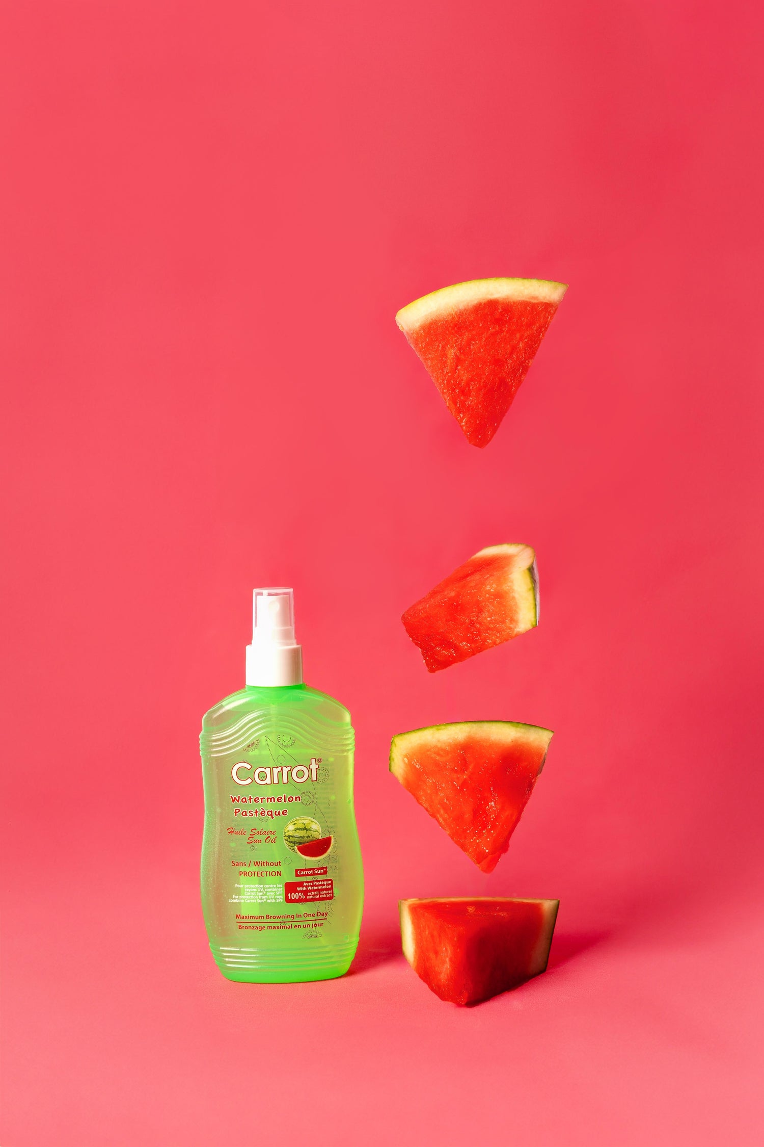 Carrot Sun™ - Accélérateurs De Bronzage Huile De Pulvérisation De Pastèque