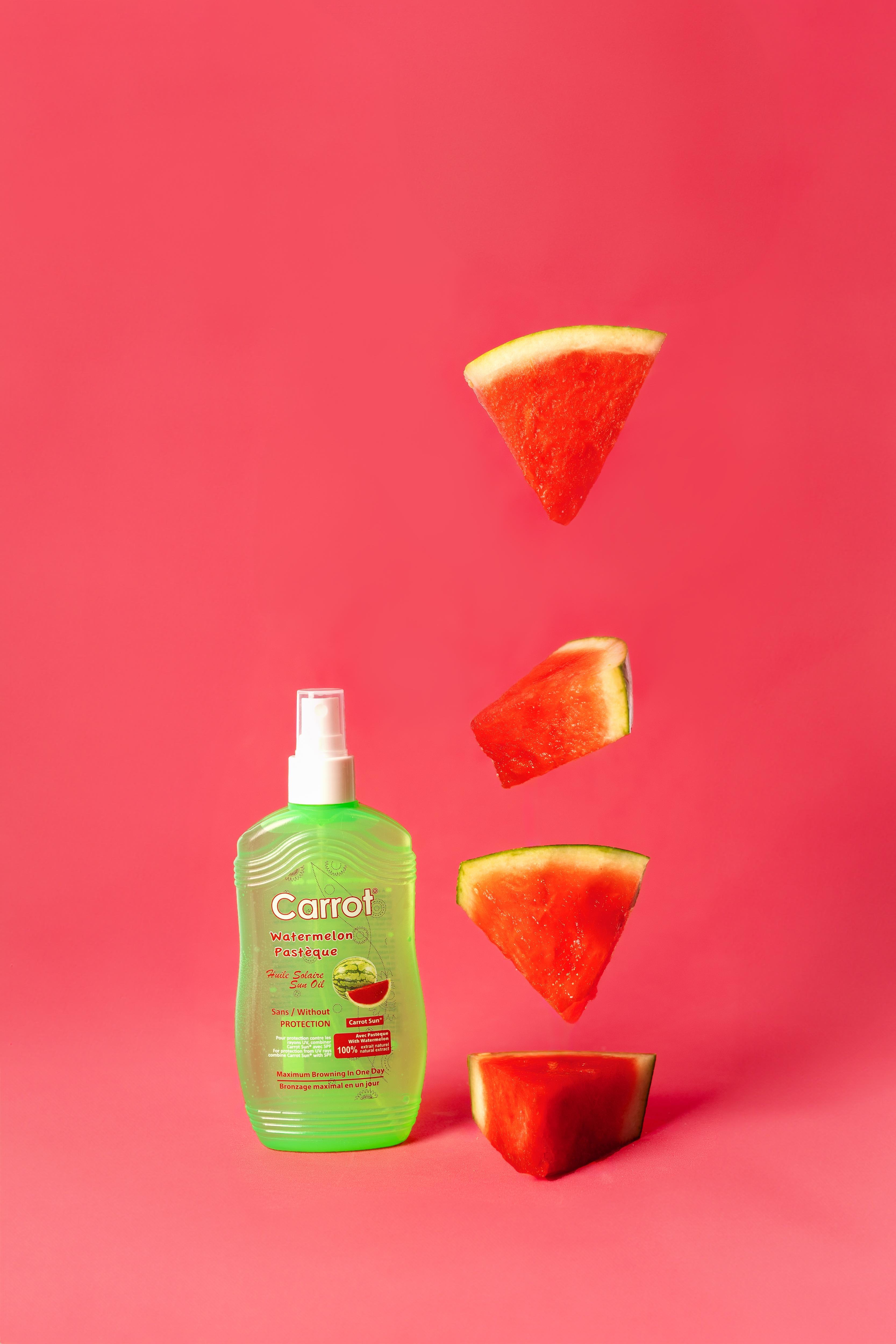 Carrot Sun™ - Accélérateurs De Bronzage Huile De Pulvérisation De Pastèque