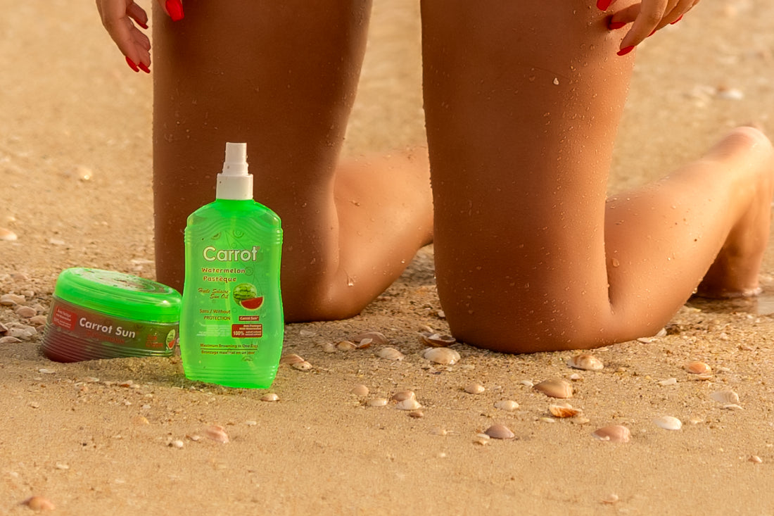 Carrot Sun™ - Accélérateurs De Bronzage Huile De Pulvérisation De Pastèque