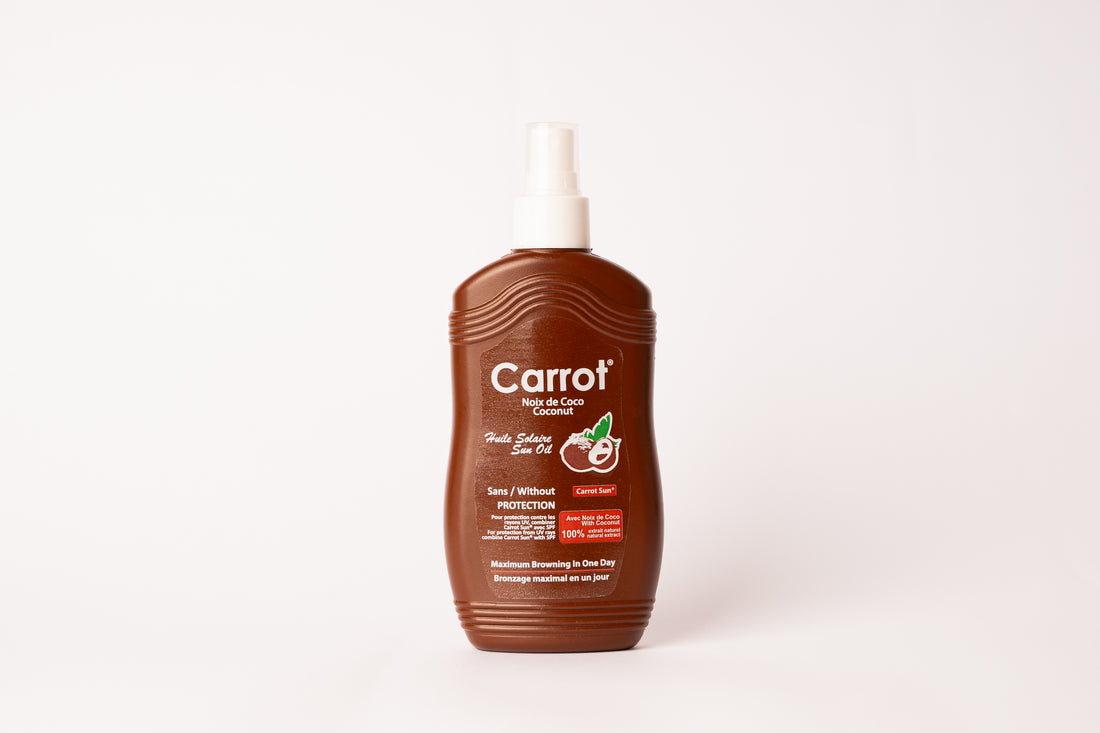 Carrot Sun™ - Accélérateurs De Bronzage Huile de pulvérisation De Noix De Coco