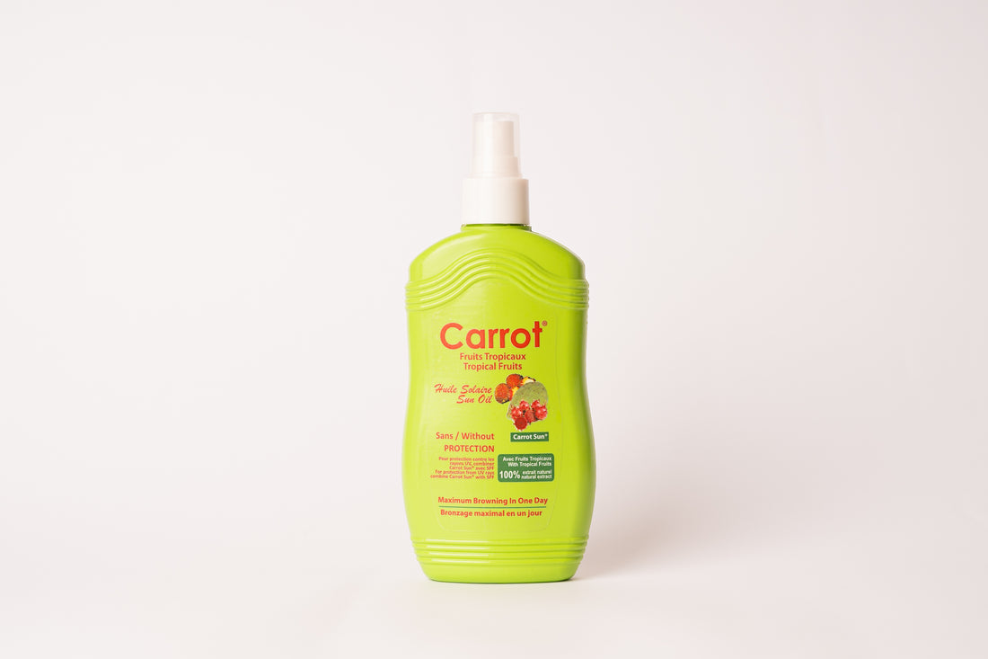 Carrot Sun™ - Accélérateurs De Bronzage Huile De Pulvérisation de fruits tropicaux