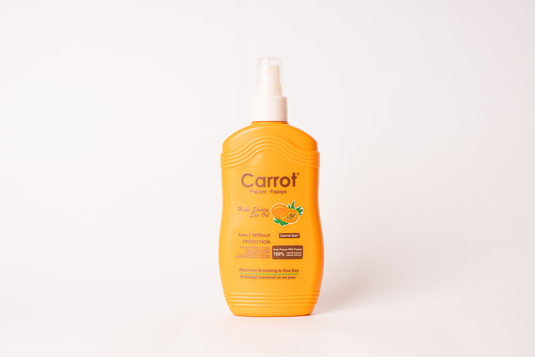 Carrot Sun™ - Accélérateurs De Bronzage Huile De Pulvérisation De Papaye